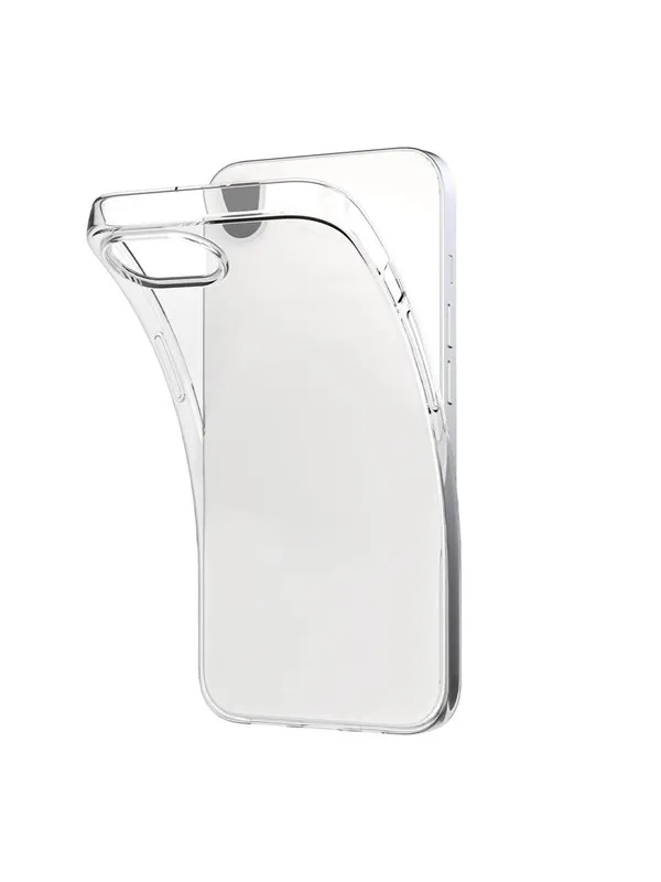 Puro 0.3 Nude Silicone Case for iPhone 16e/17e - Transparent