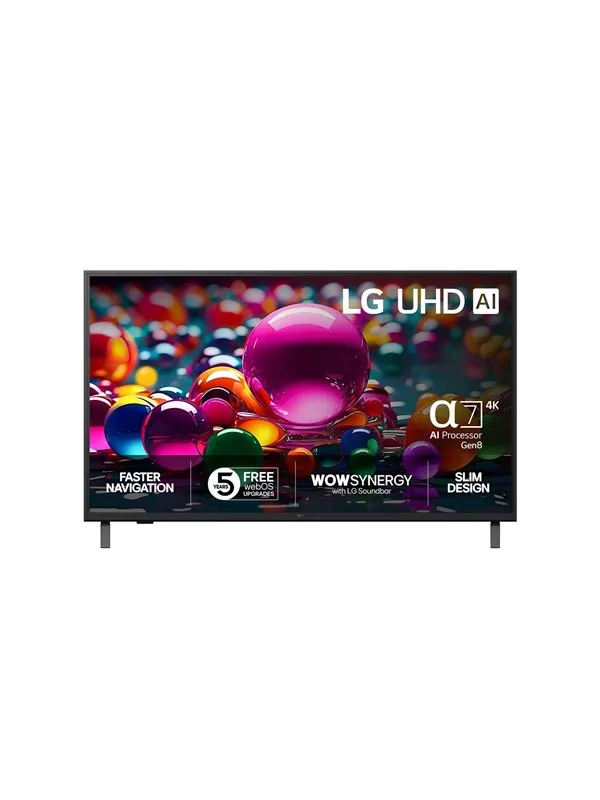 LG 43" Flatskjerm-TV LED 4K 43" UHD AI UA75 4K Smart TV 2025