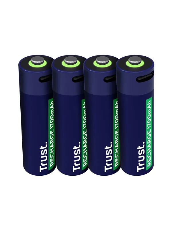 Trust 4  x AA USB-C Rechargeable