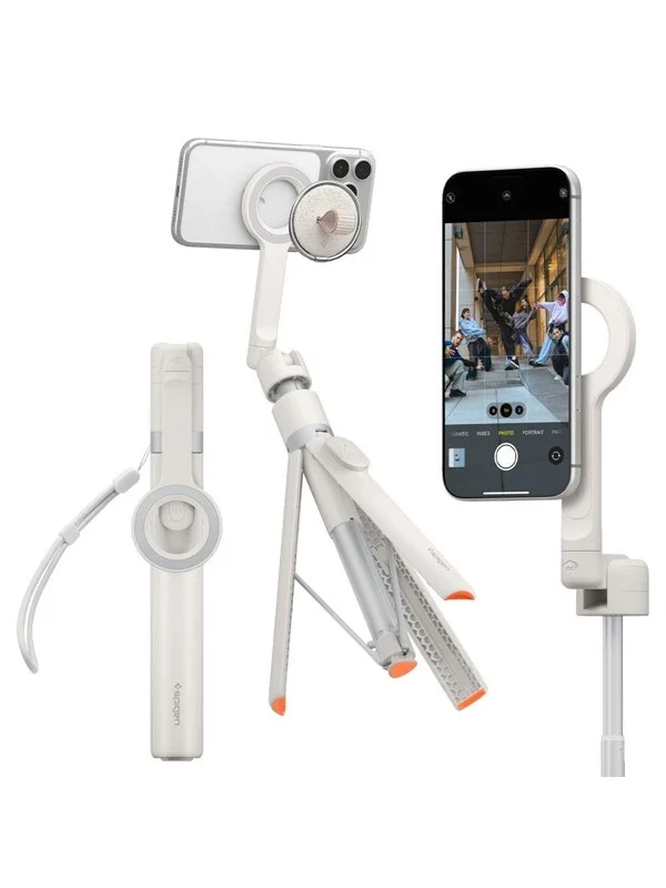 Spigen S582W Bluetooth Selfie Stick - Beige