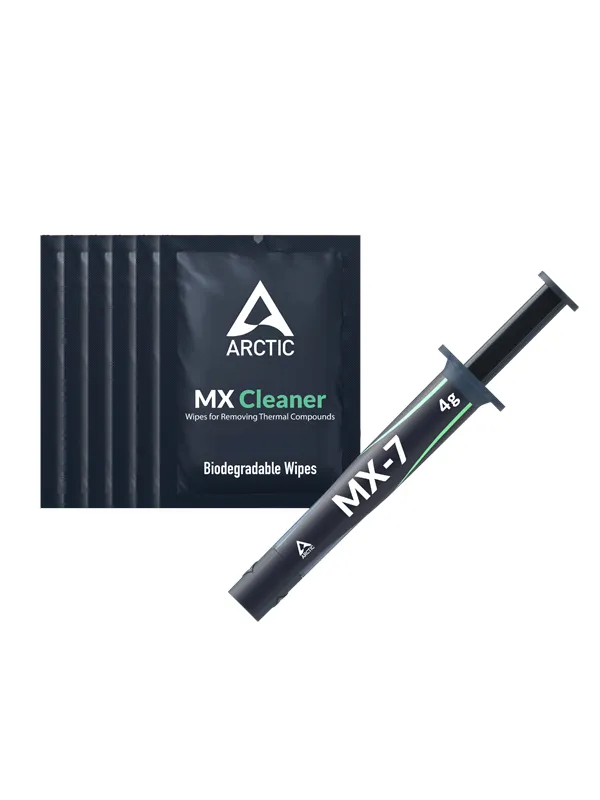 Arctic MX-7 (4 g) with 6 pcs MX Cleaner - Kjølepasta