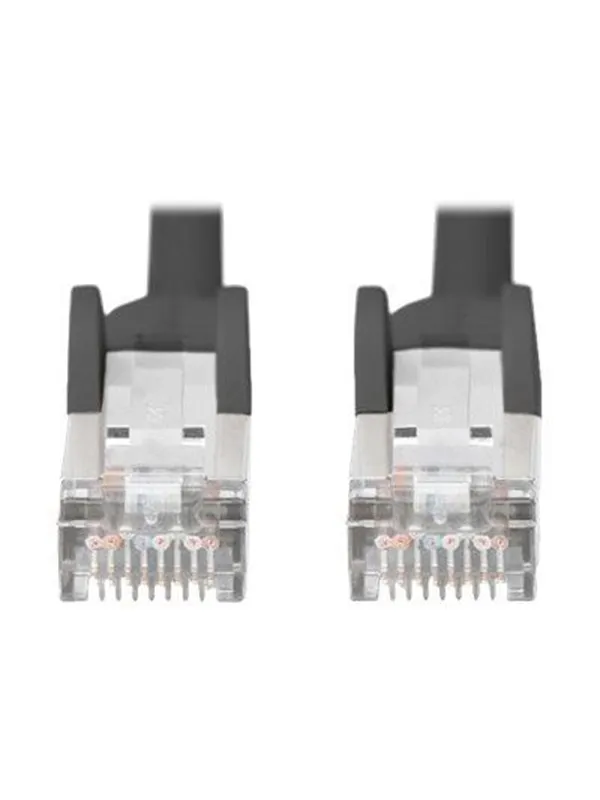DIGITUS patch cable - 2 m - black - Svart - 2m