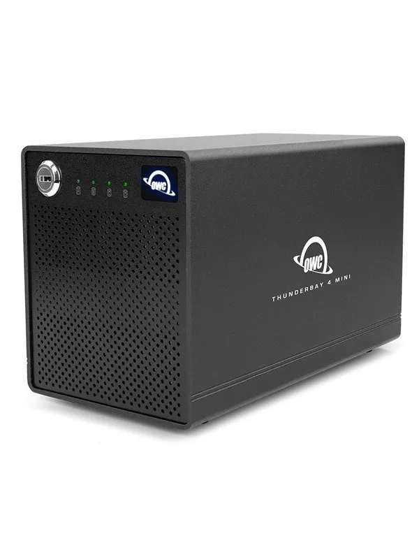 OWC ThunderBay 4 mini 4-Drive 2.5 Enclosure Thunderbolt 3 For Mac (w/o softraid)