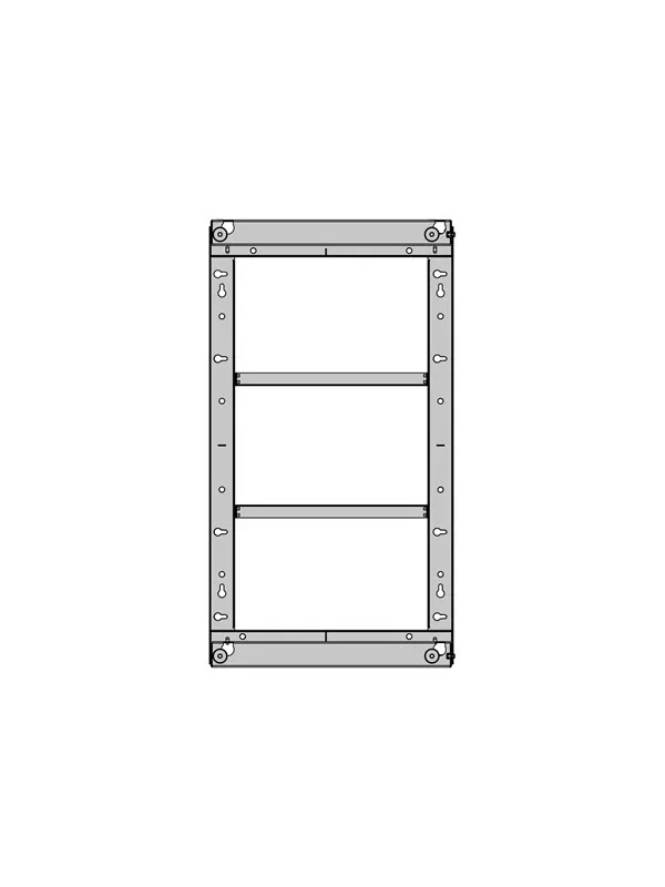 Multibrackets M Pro Series - enclosure - for digital signage LCD panel - black - Max 48 kg - recommended for 46"