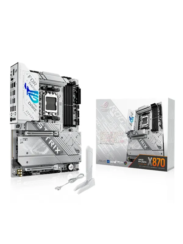 ASUS ROG STRIX X870-A GAMING WIFI Hovedkort - AMD X870 - AMD AM5 socket - DDR5 RAM - ATX