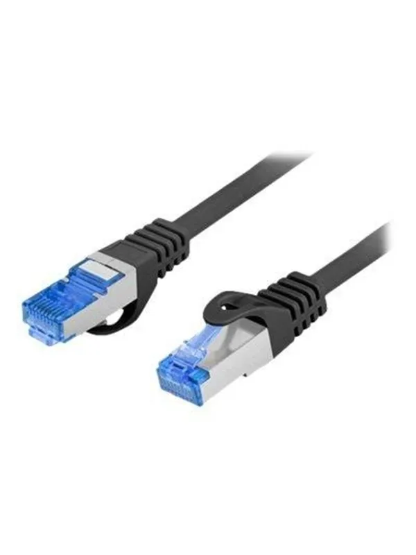 Lanberg patch cable - 1 m - RAL 9004 black - Svart - 1m