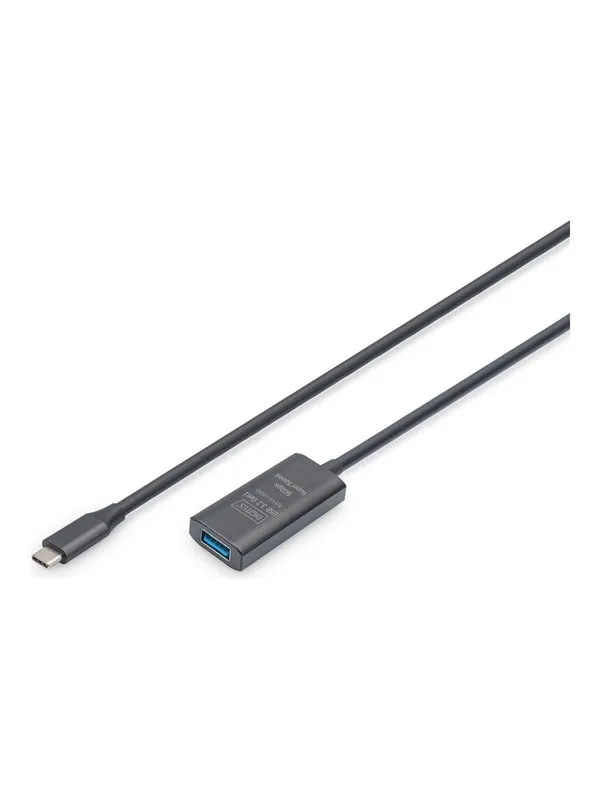 DIGITUS - USB extension cable - 24 pin USB-C to USB-A 3.2 - 5 m