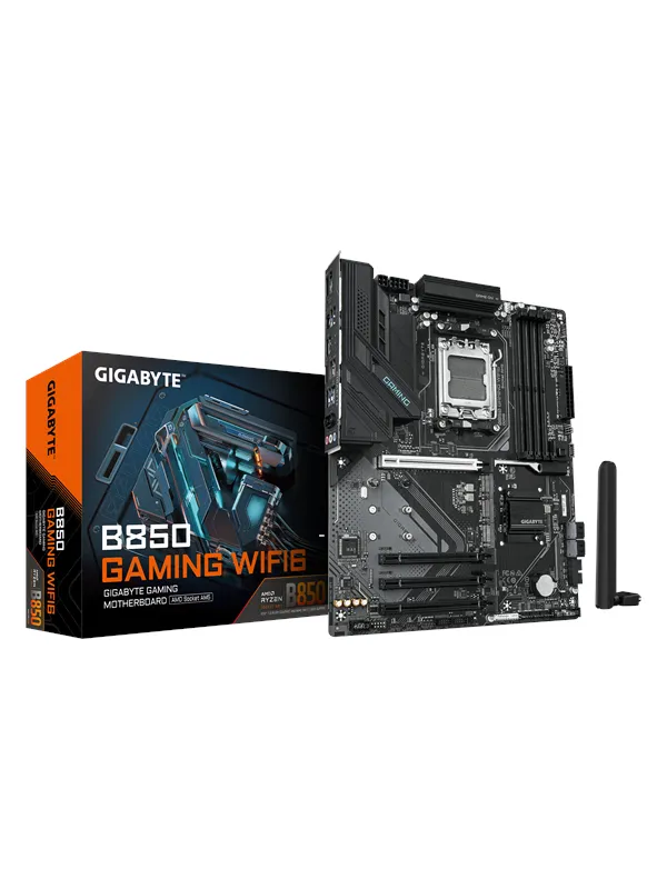 GIGABYTE B850 GAMING WF6 Hovedkort - AMD B850 - AMD AM5 socket - DDR5 RAM - ATX
