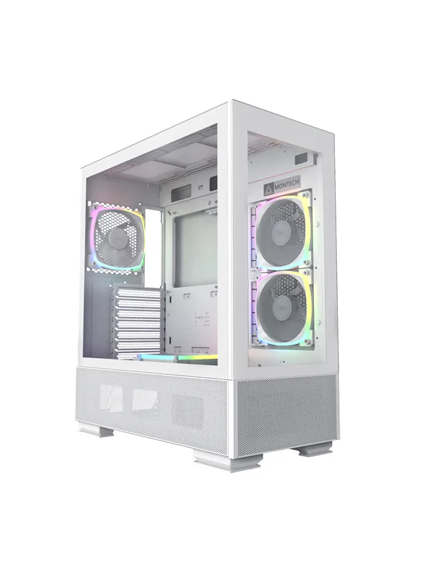 Montech Sky Two - White - Kabinett - Miditower - Hvit