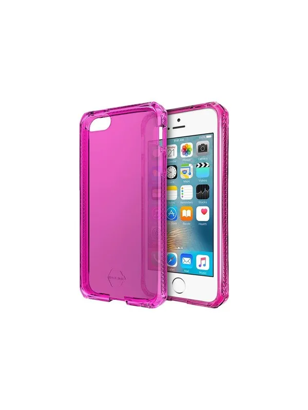 ITSKINS SPECTRUM CLEAR cover for iPhone 6 Plus / 6s Plus®. Pink