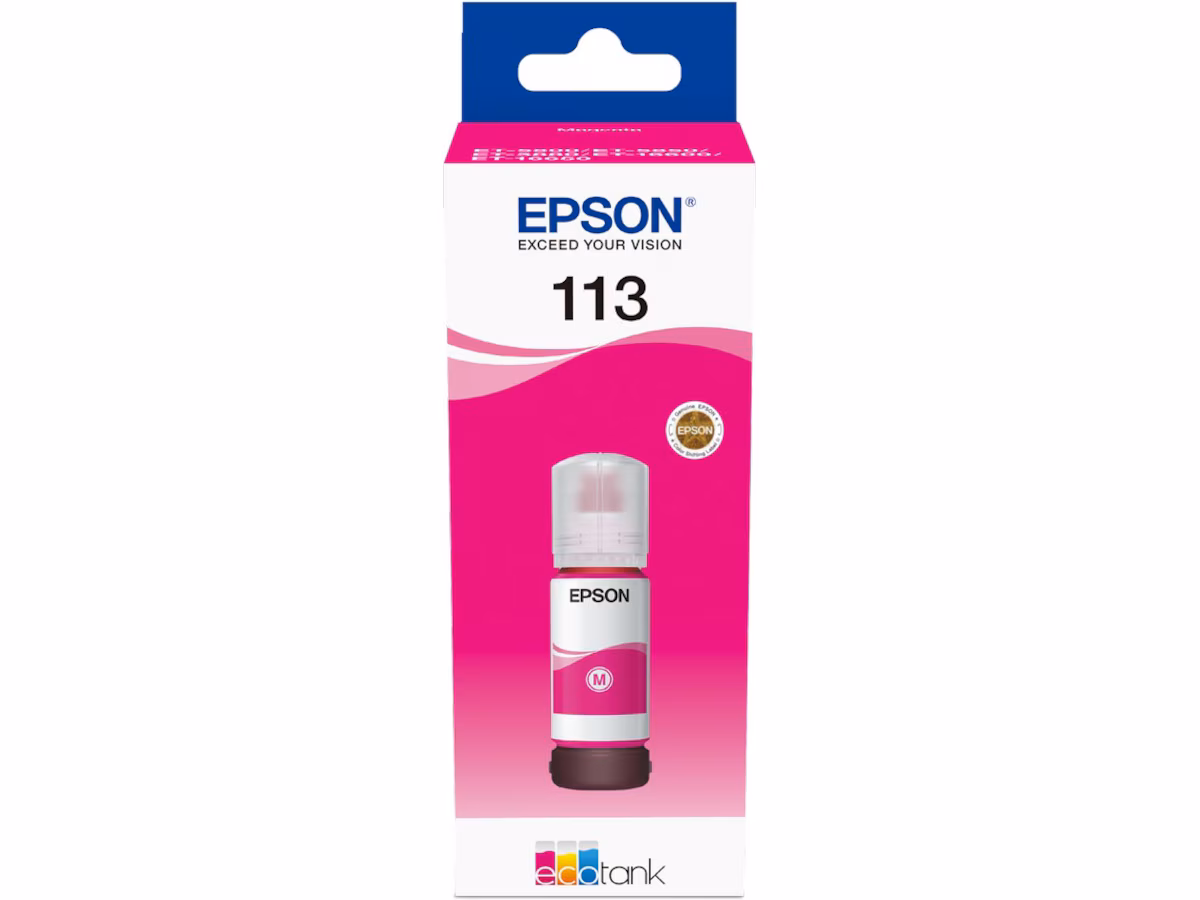 Epson Blekk 113 Ecotank Magenta