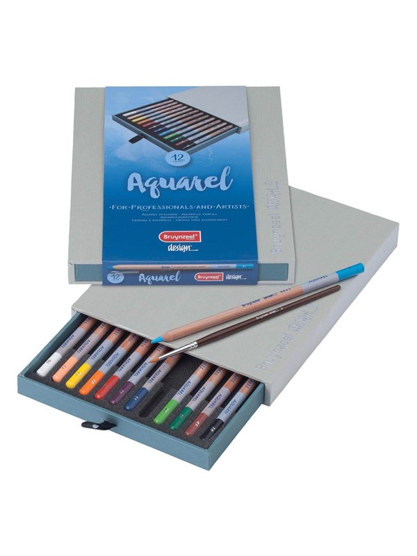 Bruynzeel Watercolour Pencils Box 12