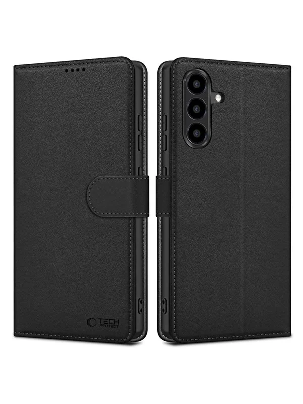 Tech-Protect Wallet Case for Samsung Galaxy A56 5G - matt black