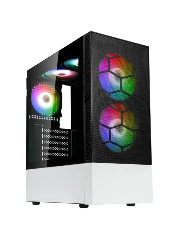 Kolink Observatory MX Mesh - Black/White - Kabinett - Miditower - Hvit