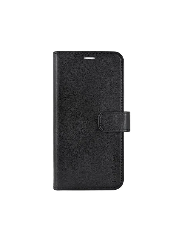 Radicover Wallet Case Anti-Radiation 3 Card RFID Black - iPhone 16 Pro