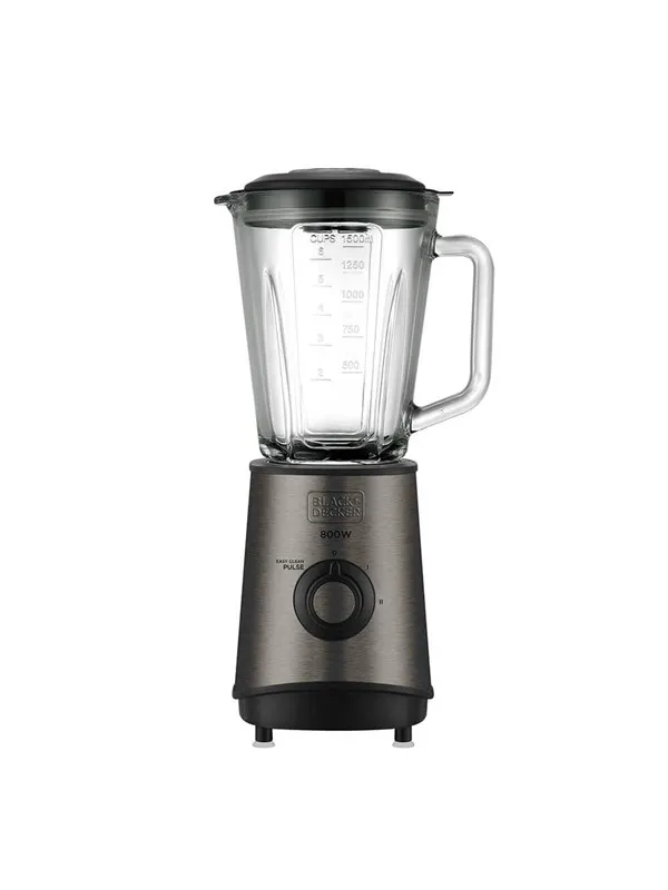 Black & Decker Mikser Blender 800W Brushed Steel - 800 W