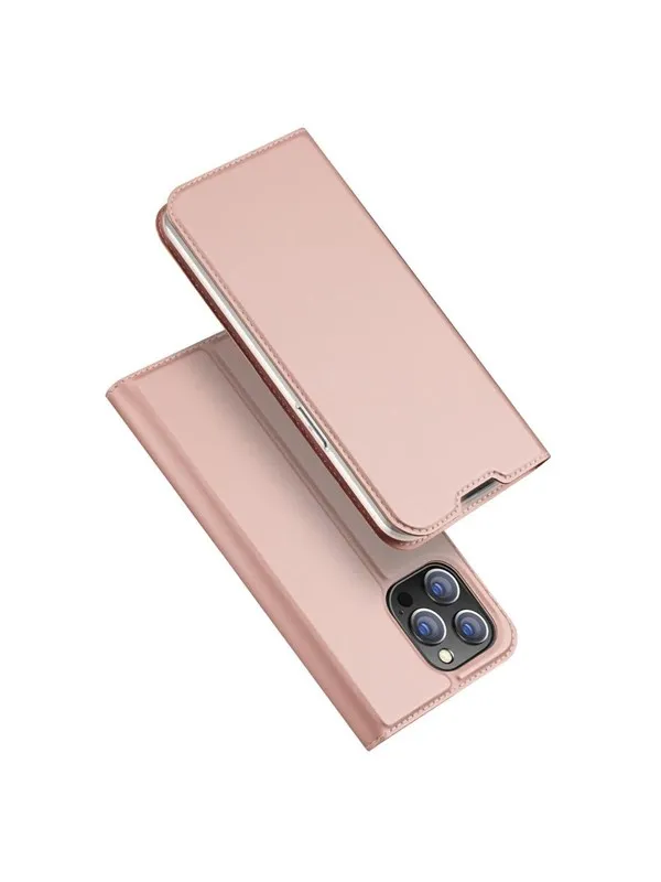 Dux Ducis  Skin Pro Holster Case Flip Cover iPhone 14 Pro Max Pink