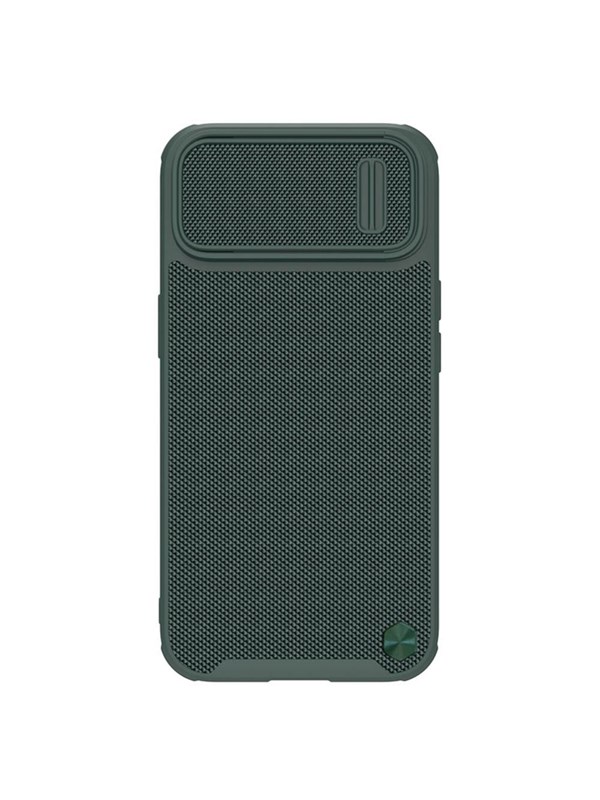Nillkin  Textured S Case iPhone 14 Pro Max Armored Case with Camera Cover Dark Green