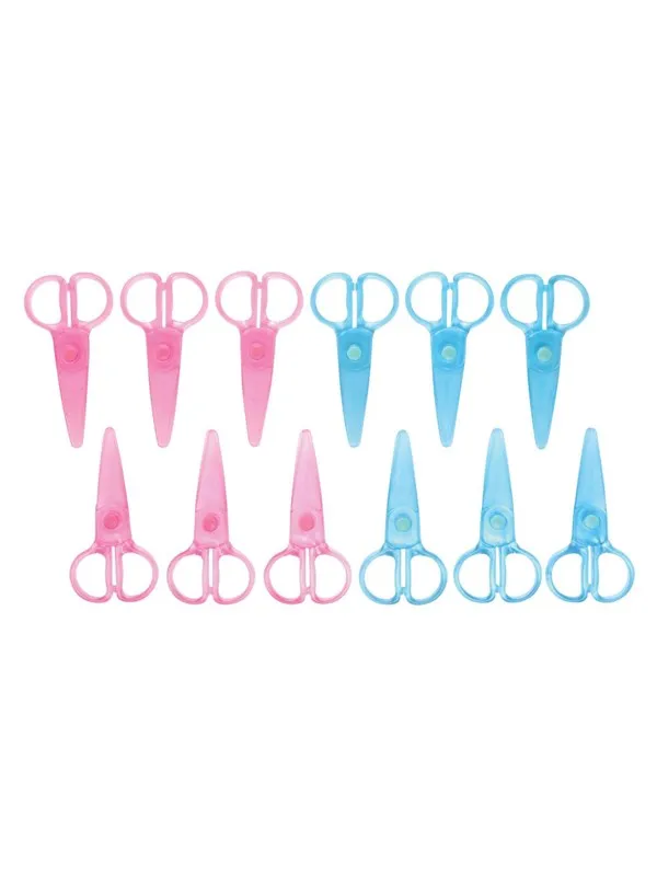 Colorations - Plastic Scissors Set of 12