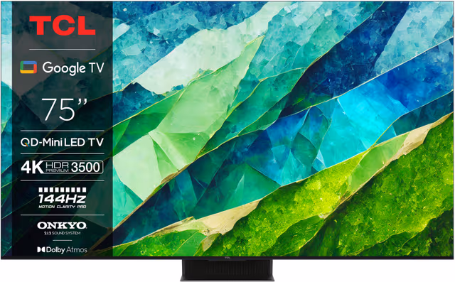 TCL 75" C855 4K MINI-LED TV (2024)