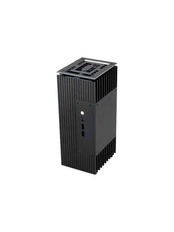 Akasa Intel NUC Case Turing Fanless Support 2.5' - Kabinett - Ultra small form factor - Svart
