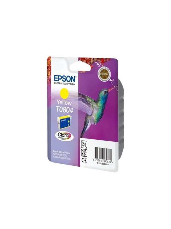 Epson T0804 Yellow - Blekkpatron Yellow