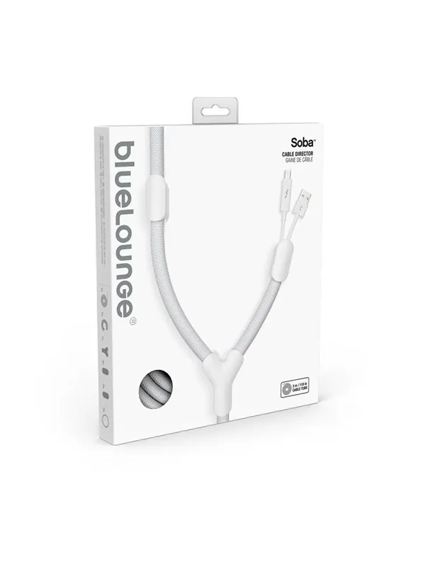 Bluelounge Design Soba White