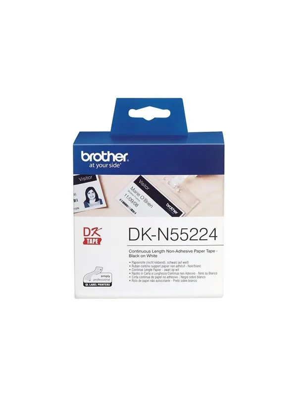Brother DKN55224 - black on white Roll (5.4 cm x 30.5 m)