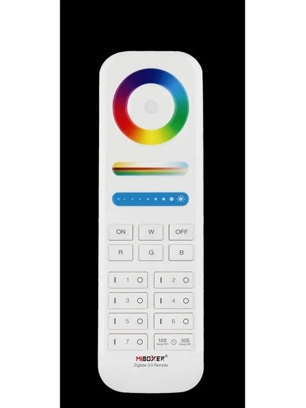 Miboxer Fjernbetjening - RGB-CCT - 7 Zoner - Zigbee 3.0