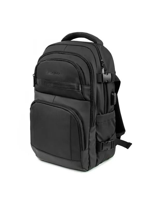 Wozinsky WPW-20L Travel Backpack with Laptop Pocket 40x20x25 cm for the Luggage Hold - Black