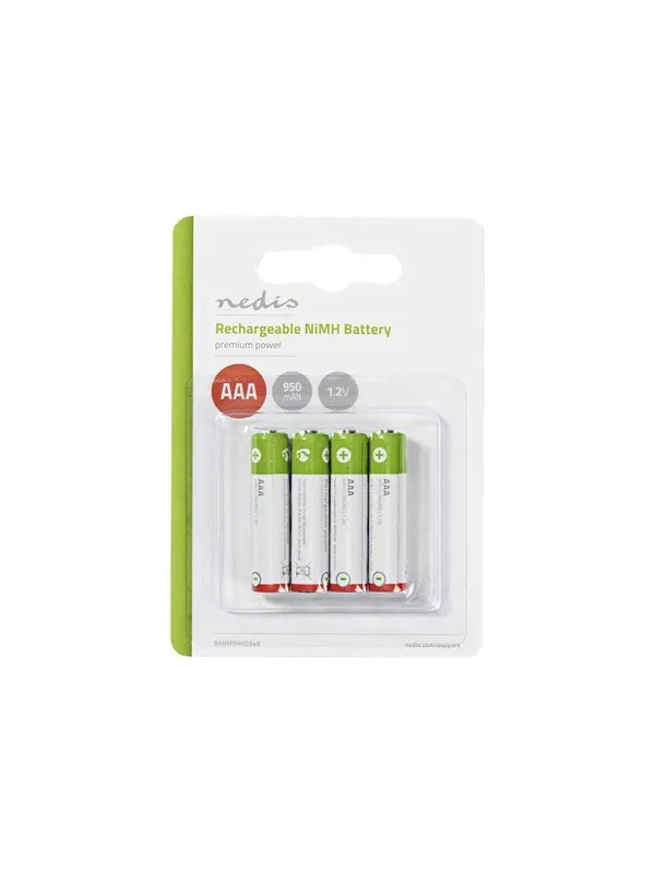 Nedis BANM9HR034B battery - 4 x AAA - NiMH