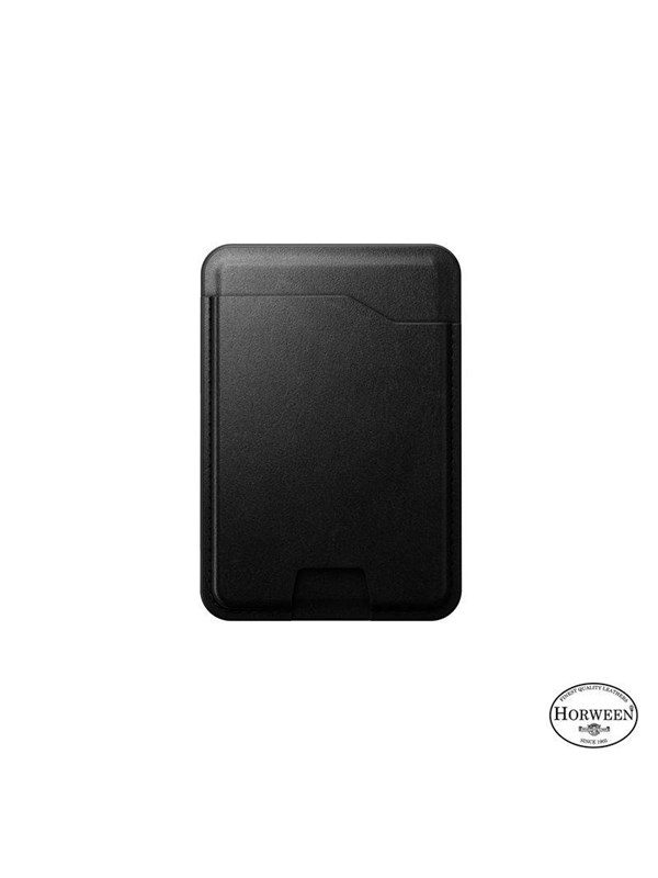 Nomad Leather Mag Wallet with Find My Tracking black
