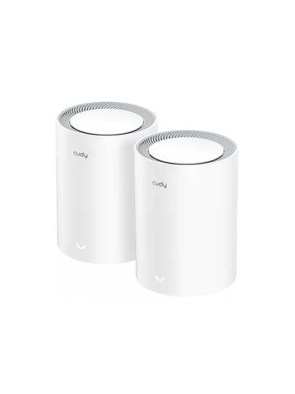 Cudy Mesh Solution M3000 (2-Pack) AX3000 Gigabit Wi-Fi 6 2.5G White - Mesh router Wi-Fi 6