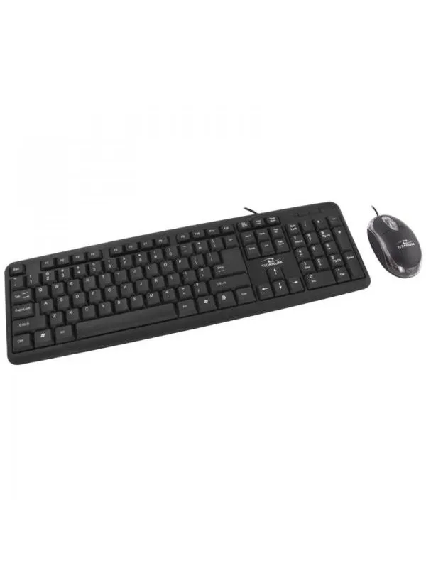 Esperanza TITANUM USB WIRED KIT SALEM - Tastatur & Mussett - Svart