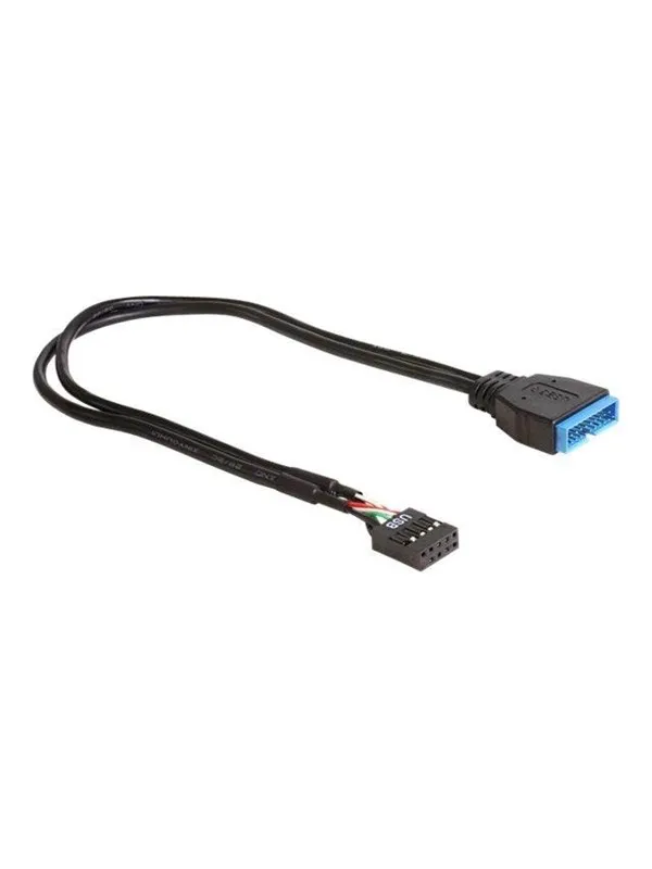 DeLOCK USB internal cable - 9 pin USB header to 19 pin USB 3.0 header - 30 cm