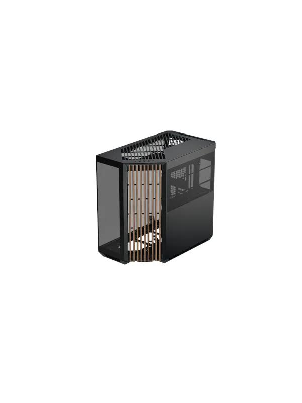 APNX V1 Wood Black - Kabinett - Miditower - Svart