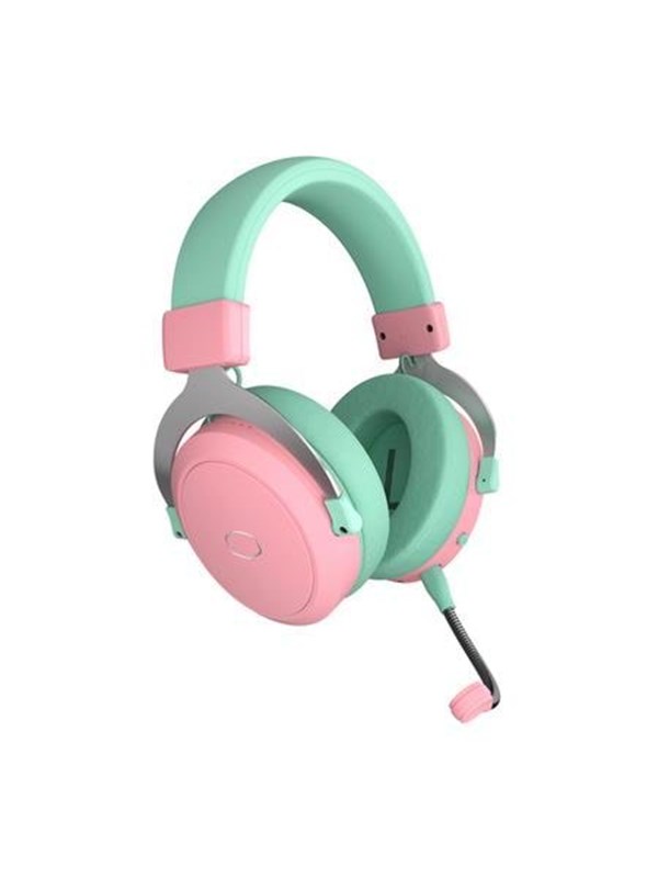 Cooler Master CH351-MC Gaming Headphones - Green Pink