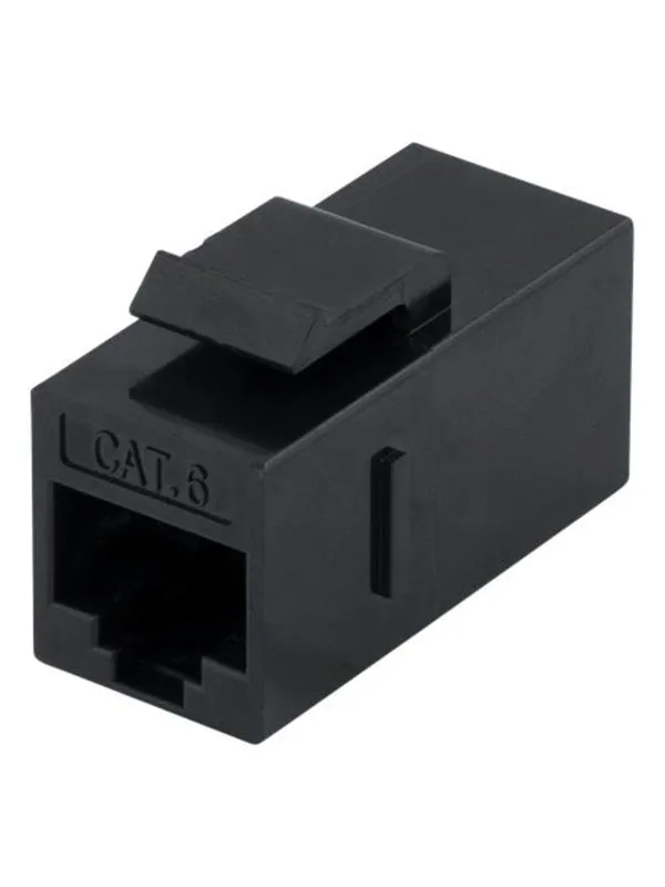 Deltaco MD-125 Cat6 Keystone coupler unshielded 2xRJ45