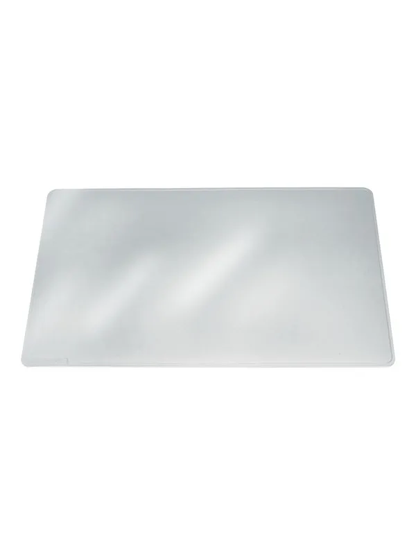 DURABLE Transparent skriveunderlag med antireflekterende overflate. Nyttig for lett tilgjengelig oppbevaring av notater.