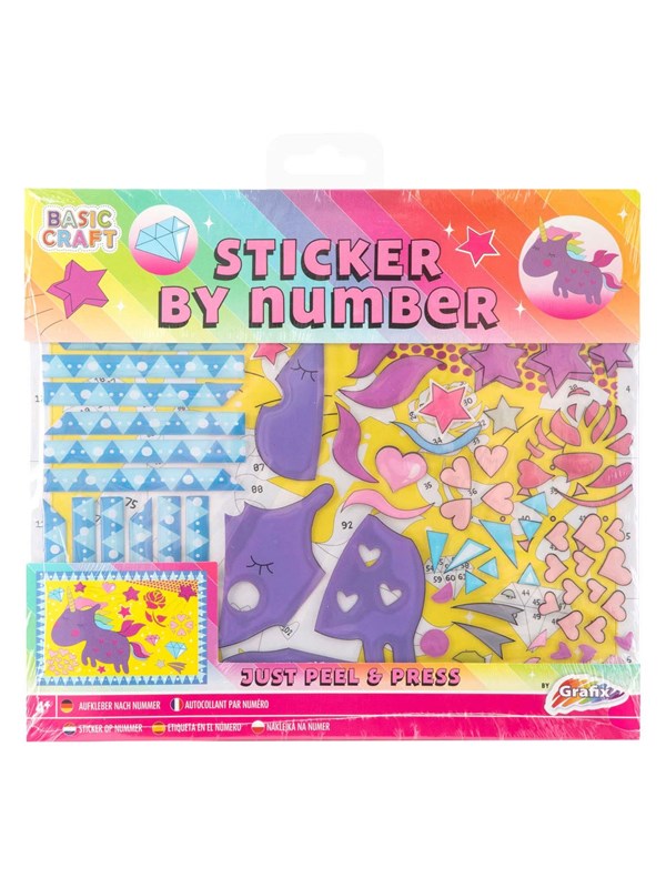 Grafix Sticker by Number - Underwater World