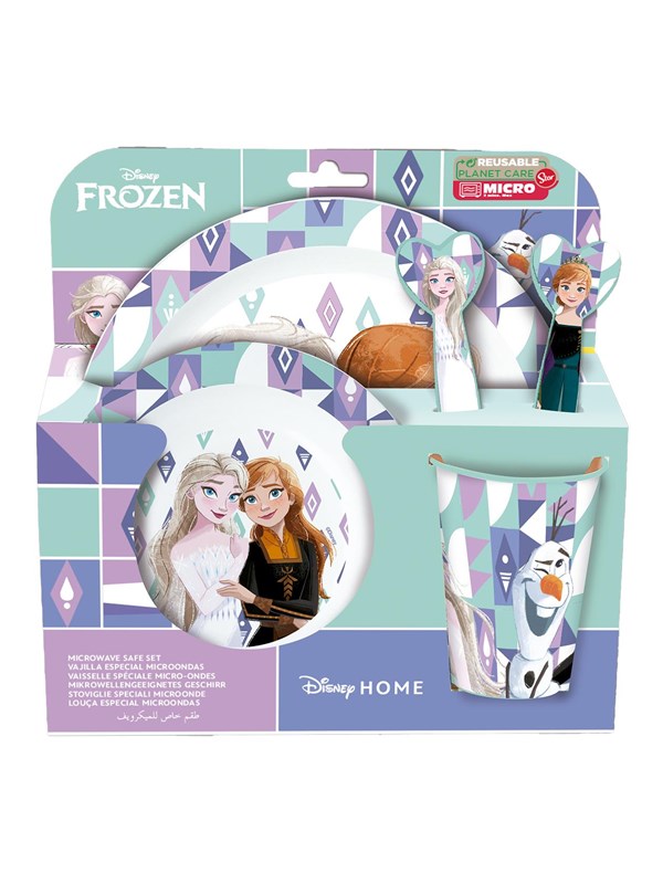Euromic FROZEN 5-pcs. kids microwavable set