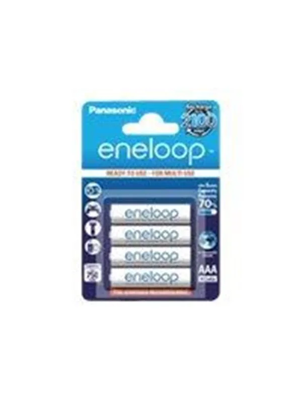 Panasonic Eneloop BK-4MCCE Nødlader - Hvit - 750 mAh