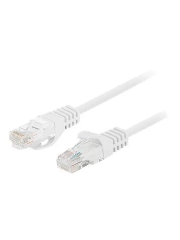 Lanberg patch cable - 2 m - white RAL 9010 - Hvit - 2m