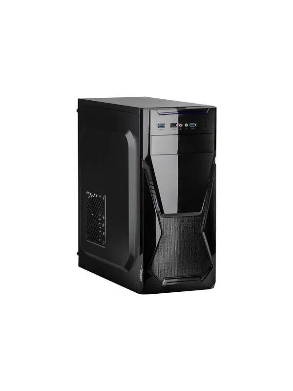Akyga AK13BK - tower - ATX - Kabinett - Tower - Svart