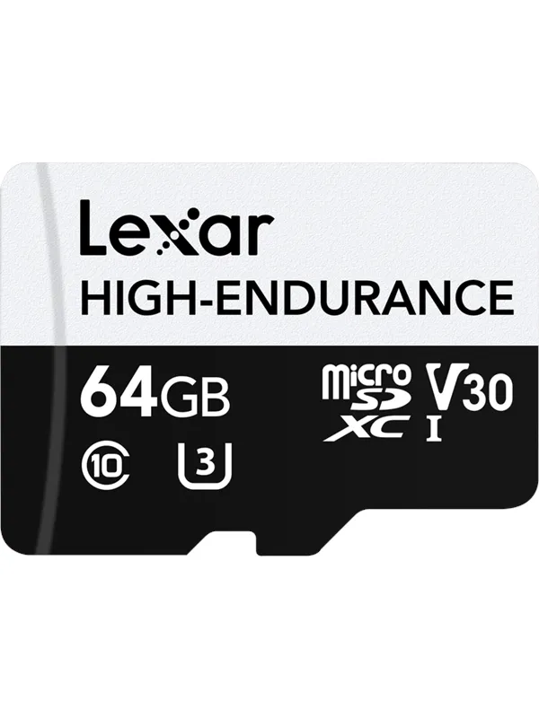Lexar High-Endurance microSD - 100MB/s - 64GB