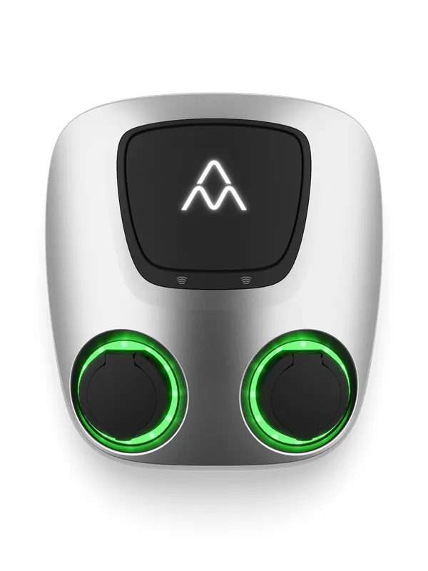 Charge Amps Aura 2x22 kW 3P 32A Type2 Wifi/Lan OCPP RCD