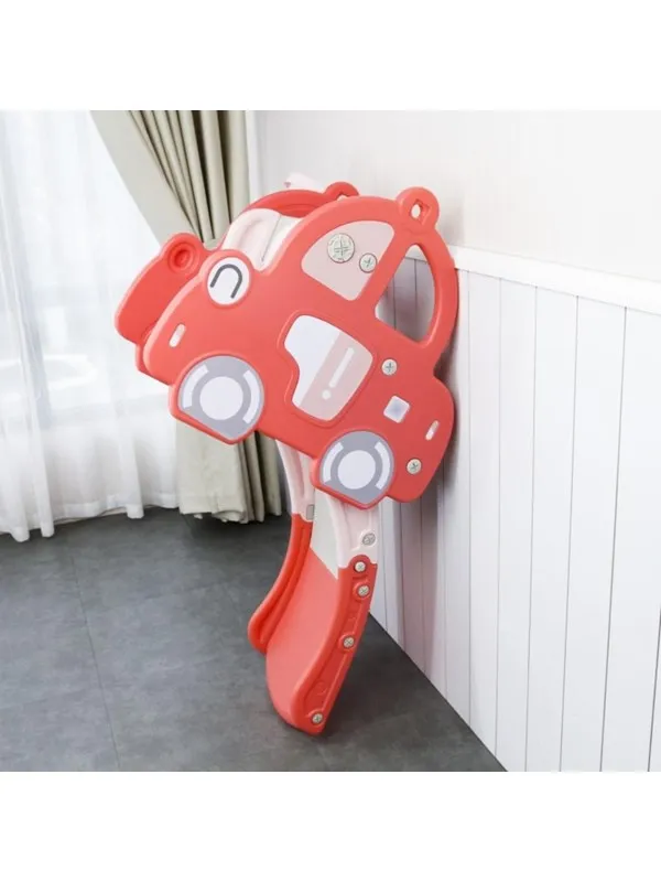 Elite Toys Kids Zone bil med sklie og basketball
