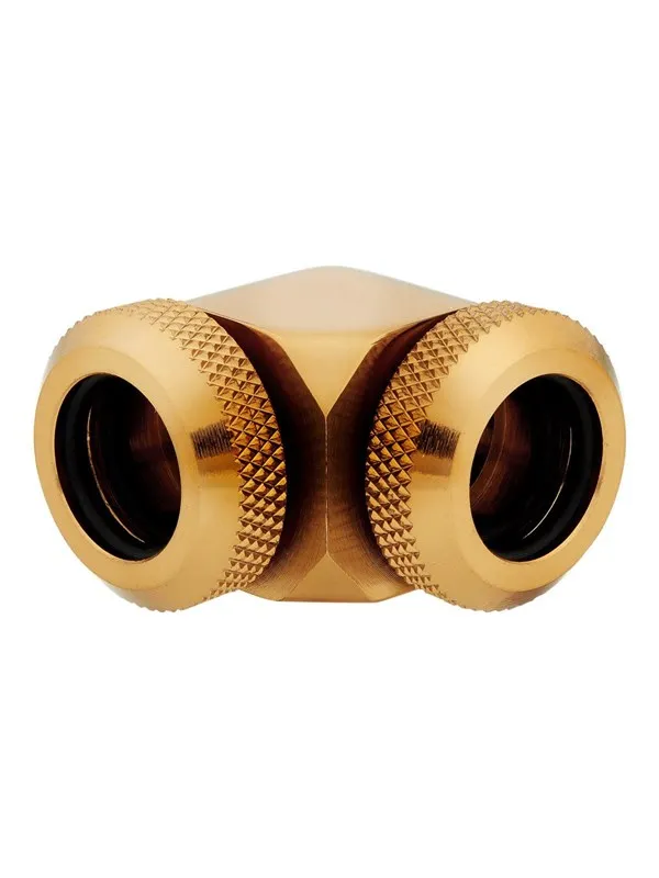 Corsair Hydro X Series XF Hardline 90° 12mm OD Gold