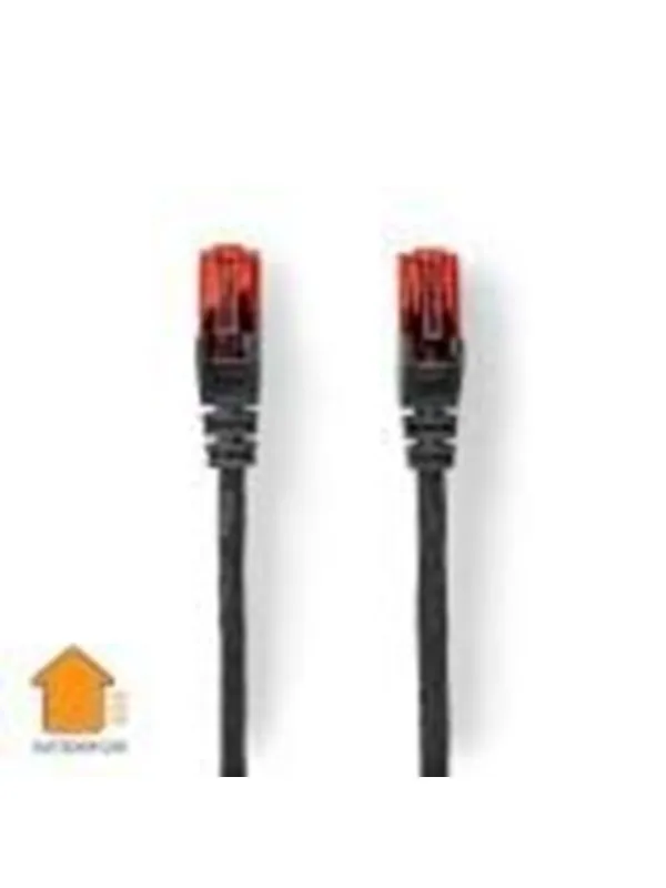 Nedis CAT6 Network Cable | RJ45 Male | RJ45 Male | U/UTP | 20.0 m - Svart - 20m