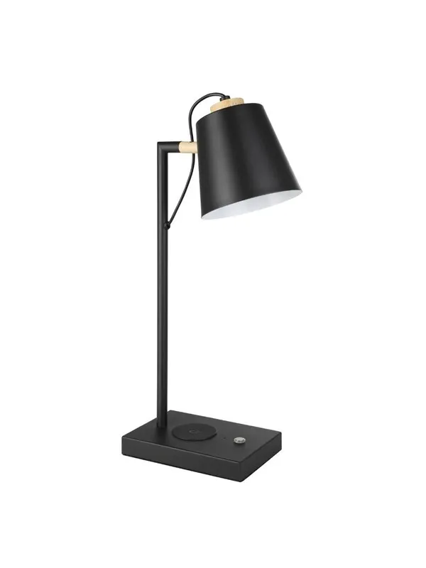EGLO LACEY-QI BORD H485 5.5W 720LM TOUCH SVART/TRE